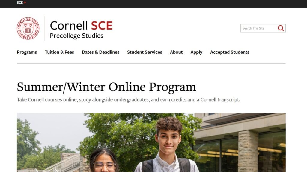 Ivy League summer school for high school students