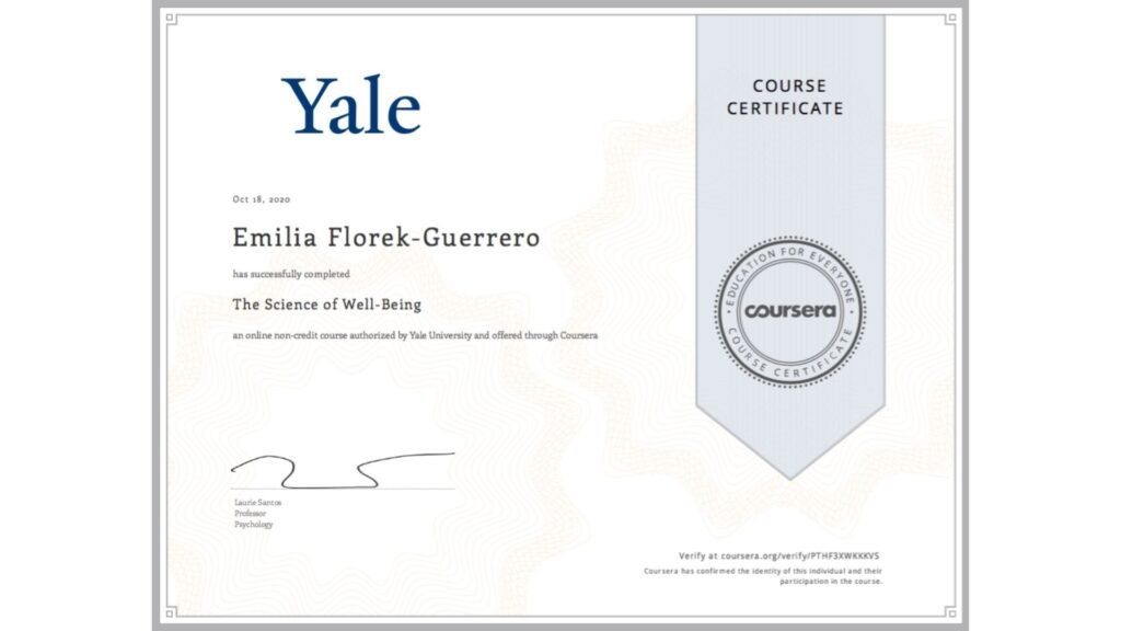 The Science of Well-Being – Yale University
