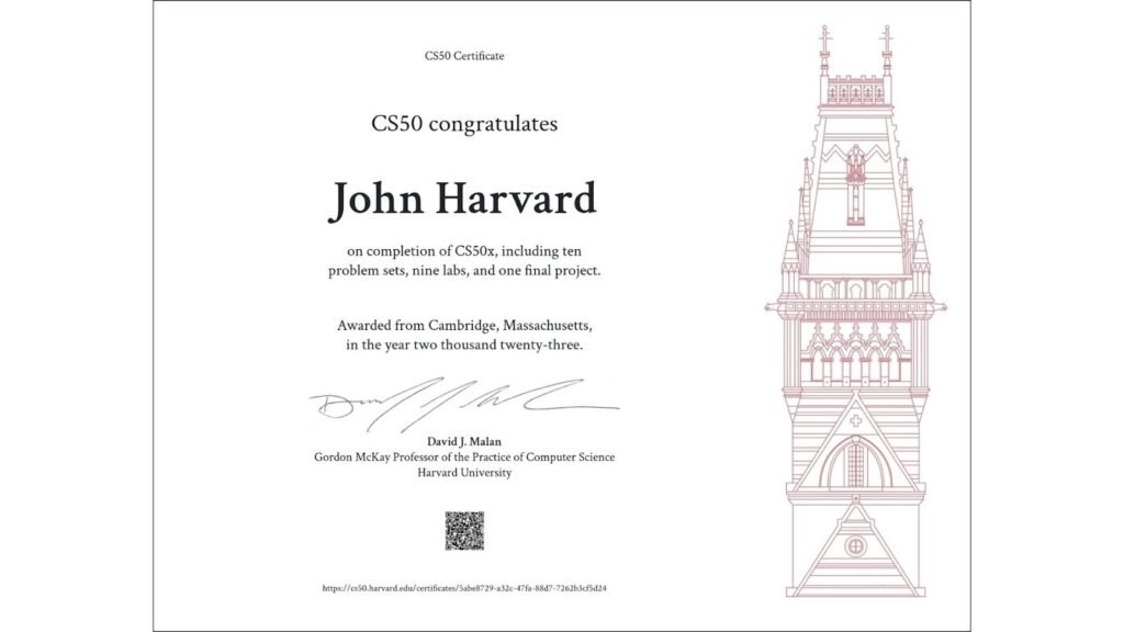 CS50: Introduction to Computer Science – Harvard University