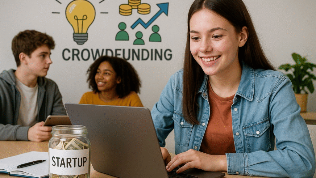 Crowdfunding Platform for Teen Startups (Business / Entrepreneurship)