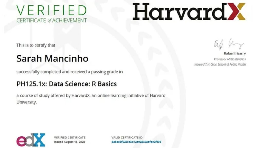 Data Science – Harvard University