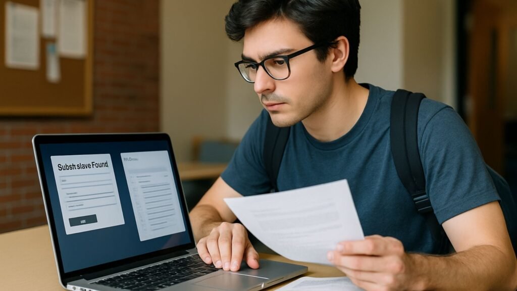 Double-Check Submission Portals and Email