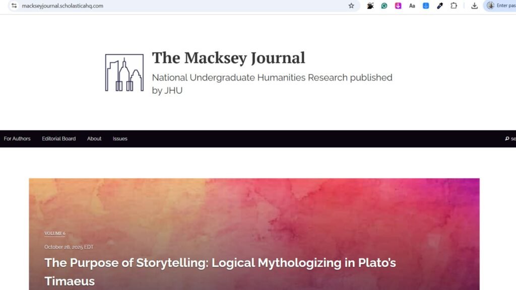 how to get published as a student