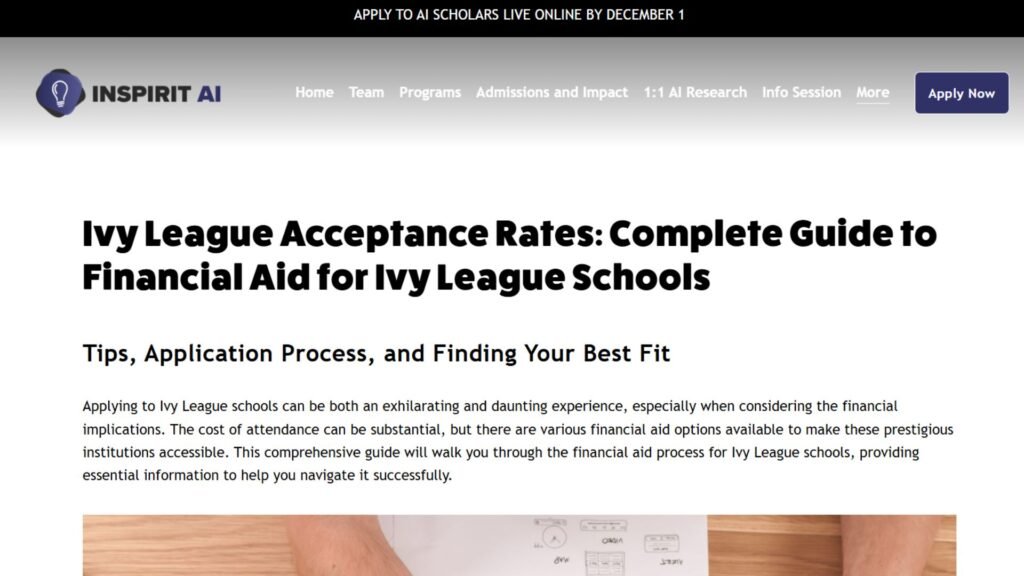 Ivy League diversity programs