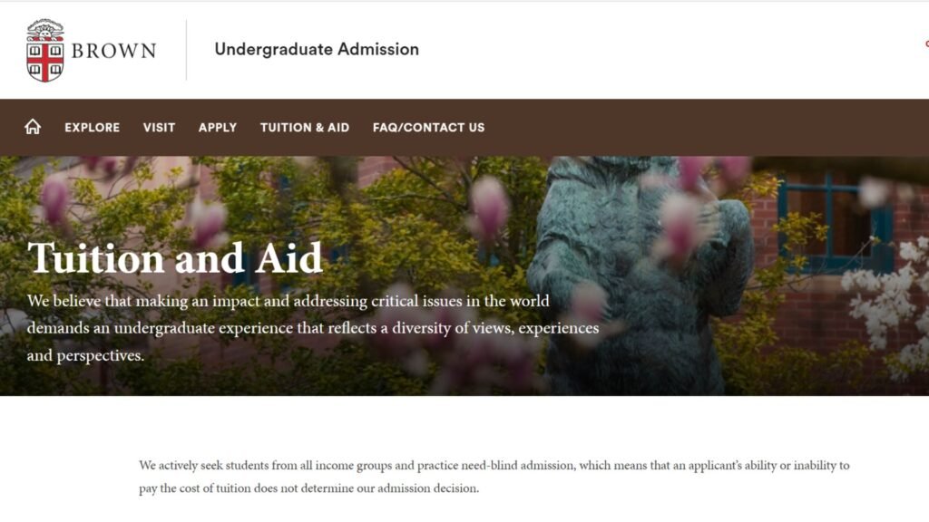 Financial aid for first-generation students