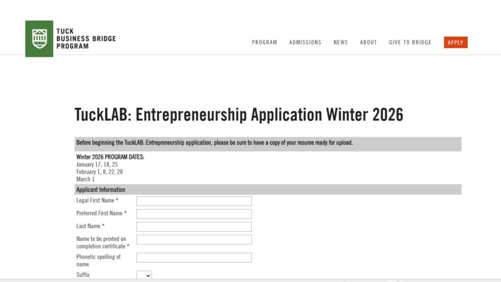 Ivy League entrepreneurship camps