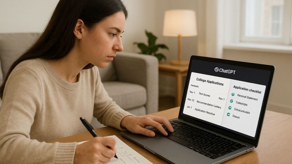 Managing Application Timelines and Checklists