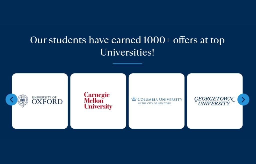 Expert Ivy League College Admission Consultant for Indian Students