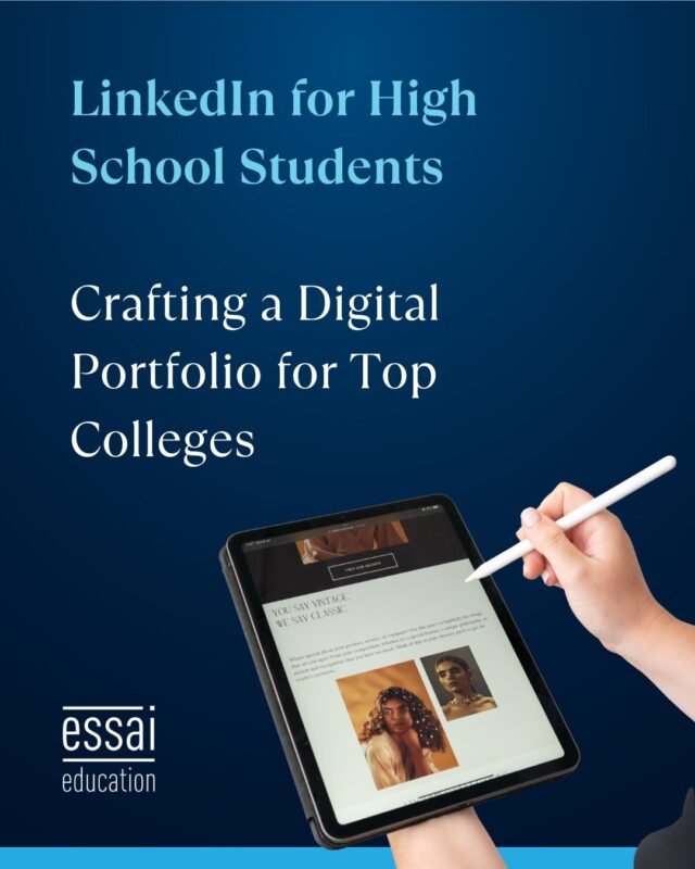 Most students think LinkedIn is only for job seekers, but it can be a secret weapon in your Ivy League journey.

Imagine showcasing your projects, research, internships, and leadership roles to top colleges in a single, professional digital portfolio that admissions officers and alumni can access at any time.

Here’s why it matters:
✅ Build credibility beyond your application.
✅ Network with alums and current students to learn and grow.
✅ Share updates on your competitions, certificates, and initiatives to reflect consistency and commitment.
✅ Discover internships and research opportunities that strengthen your profile.

Ready to stand out with a strategic LinkedIn presence? 

Our mentors at Essai can guide you in building, refining, and utilizing your digital presence to give your application a competitive edge.

#CollegeAdmissions #ProfileBuilding #IvyLeaguePrep #StudentSuccess #FutureReady