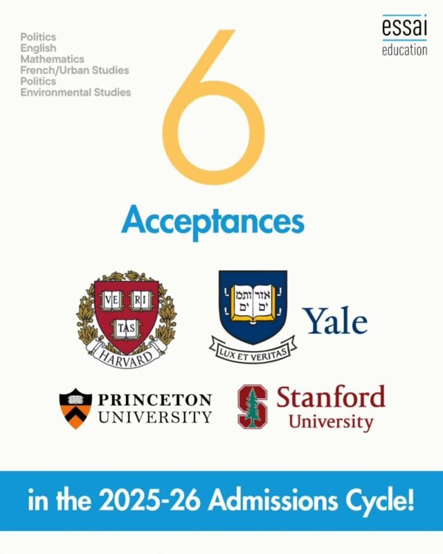 We're putting together the highlights of our batch's achievements this year, and are delighted to share with you that 6 of our students are heading to @harvard, @princeton , @yale and @stanford ! What better could educators even ask for than to watch their students reach these incredible heights! ✨️✨️✨️