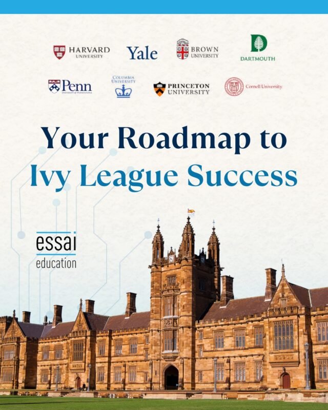Applying to Ivy League universities requires more than ambition.

It demands early planning, strategic positioning, and a clear academic narrative.

A strong roadmap turns long-term preparation into confident applications.

#IvyLeagueJourney #AdmissionsPlanning #GlobalEducation #CollegeRoadmap #EssaiEducation