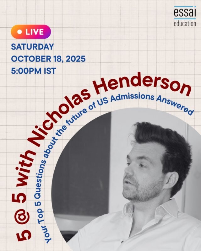 The headlines are loud. The policies are shifting. 
But the path forward is clear - if you know how to read it. 

Join Nicholas Henderson on October 18, 5 PM, for a live session on the new H1B visa rules, what they mean for Indian students, and how to think beyond the panic.

#H1B2025 #USVisaUpdates #StudyAbroadIndia #IndianStudents #VisaWebinar