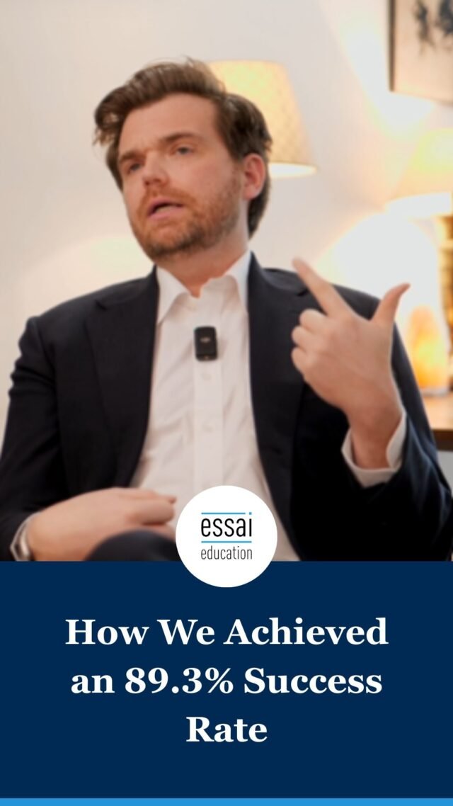 We’re proud to say that 89% of our students who are qualified to apply to Ivy League universities succeed with our support, compared to an overall 5% acceptance rate. 

Our success comes from deep knowledge of what admissions truly look for—focusing on the right story, activities, and essays.

Learn more: https://essai.in/

#IvyLeagueAdmissions #CollegeSuccess #ApplicationSupport #StudentSuccess #TopUniversity #AdmissionsStrategy