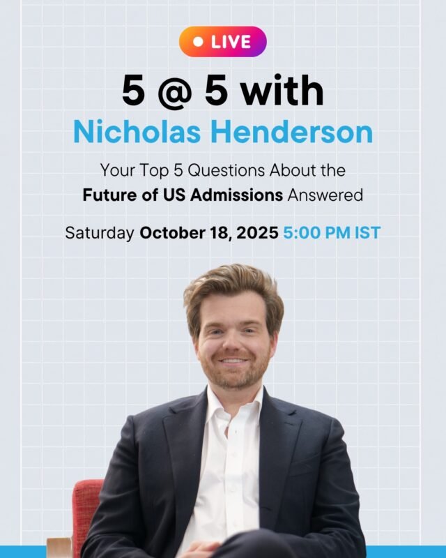 Thousands of Indian students are watching the new H1B updates unfold, but few know what it truly means for their next step.

Join Nicholas Henderson as he explains the real impact on student visas, post-study work options, and how to stay ahead of policy shifts.

October 18, 5 PM. Be there live.

#H1B2025 #USVisaUpdates #StudyAbroadIndia #IndianStudents #VisaWebinar