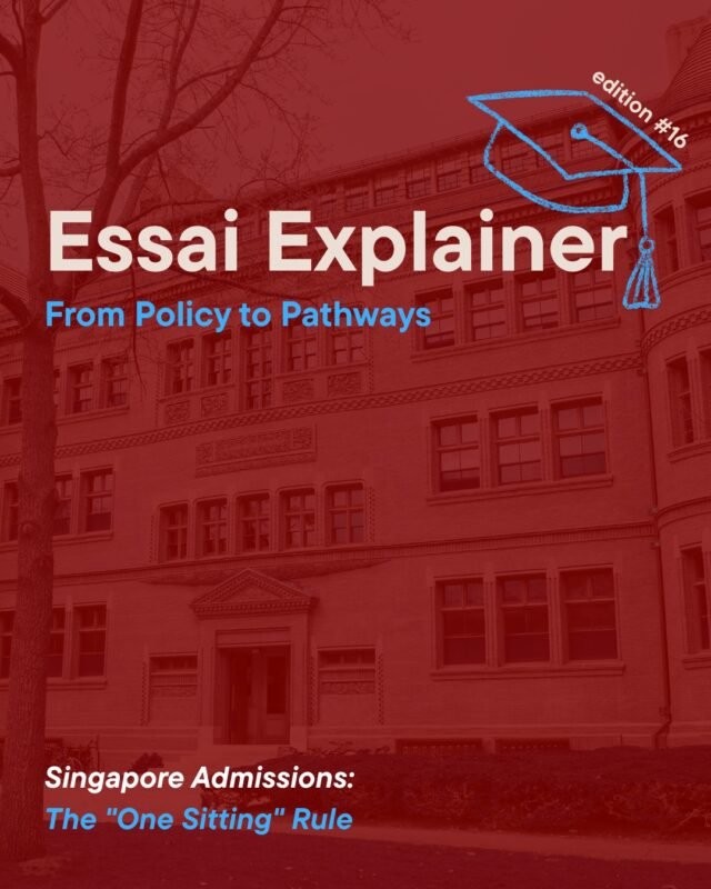 Singaporean universities assess academic load as much as grades. 

Subject distribution across sittings matters.

Structure can strengthen or weaken an otherwise strong profile.

#SingaporeUniversities #ALevels #AdmissionsCriteria #AcademicStrategy #EssaiEducation