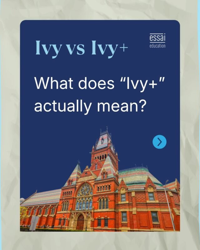 When students think of top universities, they often stop at the Ivy League.

But the reality is broader. Many equally selective institutions fall under what is called Ivy Plus.

These universities offer the same level of academic rigor, research exposure, and competitive admissions.

Understanding this expands your options and helps you build a stronger, more realistic college list.

Admissions strategy starts with knowing the full landscape.

#IvyLeague #IvyPlus #CollegeAdmissions #Essai #StudyAbroad