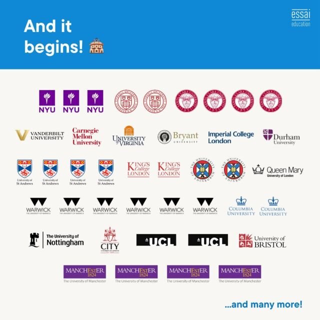 Here are some of the incredible Early Decision results and offers from top UK universities that our students have achieved! 🤩 These are just a glimpse of the many success stories we’re celebrating this season.