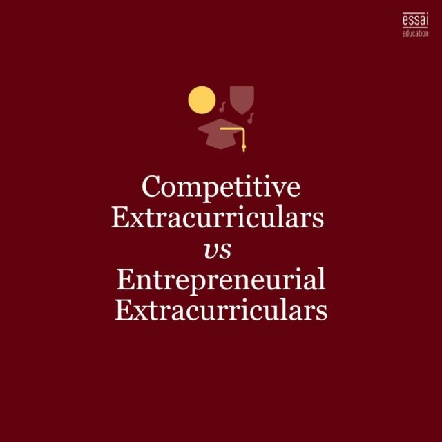 Which path will you choose - Competitive or Entrepreneurial Extracurriculars? 🥊

🏆 Competitive Extracurriculars focus on structured events and competition, like sports teams and debate clubs. They build teamwork and resilience while aiming for trophies and recognition.

🚀 Entrepreneurial Extracurriculars spark innovation and creativity, driving you to develop your own ideas through clubs and startups. Here, success is about impact and problem-solving!

🎓 Which one wins? Swipe to find out! 
.
.
.

#Extracurriculars #ProfileBuilding #ApplicationSeason #USAdmission #IvyLeague #Harvard #Yale #UPenn #ColumbiaUniversity #Brown #Dartmouth #Princeton #Cornell