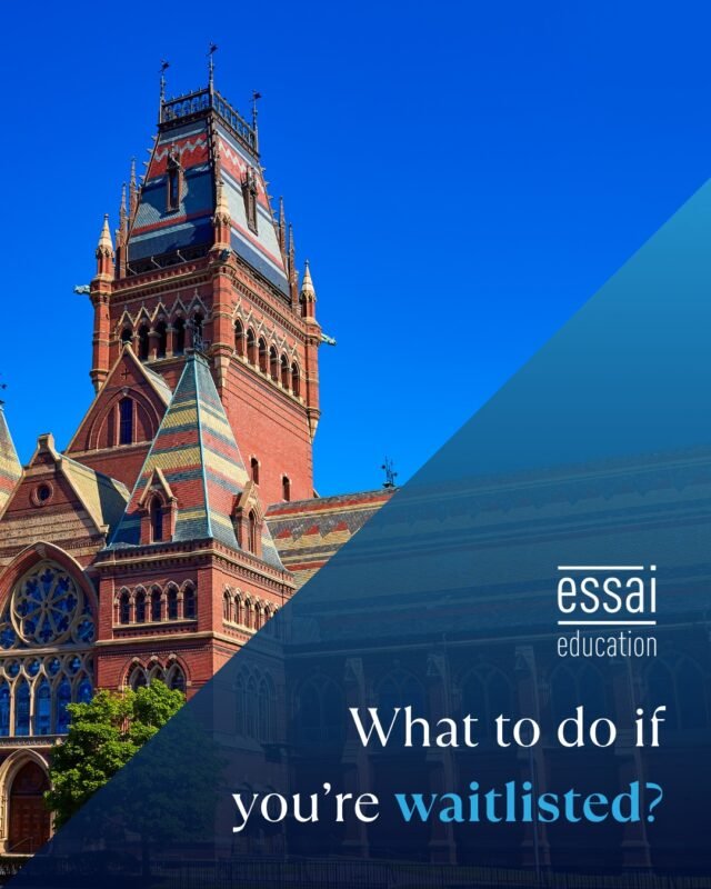 Getting waitlisted isn’t the end, it’s an opportunity.

Here’s what you can do next:
🔹 Stay calm and respond promptly. Accept your spot on the waitlist.
🔹 Send a Letter of Continued Interest (LOCI). Express why the school is still your top choice.
🔹 Update your application. Share new achievements, awards, or improved grades.
🔹 Keep options open. Secure your place at another college while you wait.
🔹 Stay engaged. Colleges want to see persistence and maturity.

At Essai, we guide students through every twist of the admissions process—even the unexpected ones.

#WaitlistedAdvice #CollegeAdmissionsHelp #EssaiEducation #ApplicationTips #LOCIguide