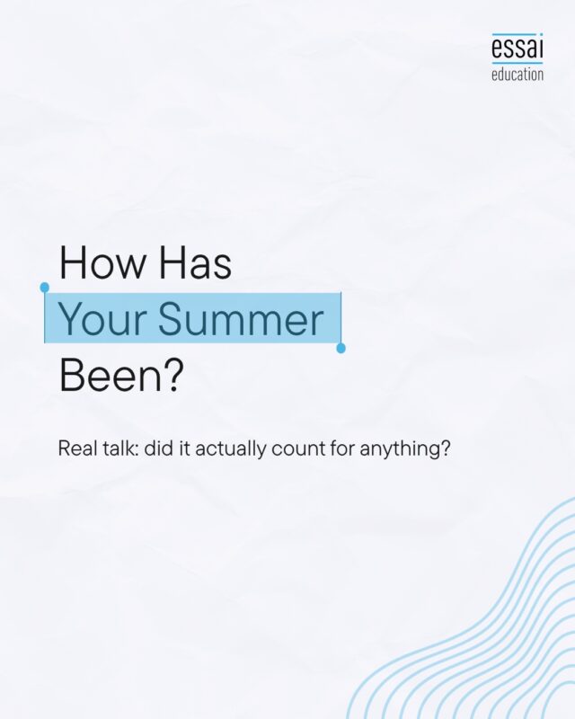 Quick gut check: how has your summer actually been?

Here's the thing nobody says out loud. Not all summer programs are worth the same.

Some are basically enrichment with a nice certificate at the end. Some feel like a preview of undergrad coursework.

And a small handful genuinely plug you into research cultures and academic communities, the kind that change how you think.

The difference in value between them is bigger than most students realise, and admissions officers can usually tell which one you did.

A great summer isn't about adding another line to your resume. It's about choosing the experience that pushes your thinking in the direction you're already building toward.

That's why our summer planning runs on a global database of programs across disciplines, formats, locations, and selectivity, so your months actually count.

🔗 Link in bio to plan a summer that works for you.

#SummerPrograms #CollegeAdmissions #ProfileBuilding #SummerSchool #ResearchPrograms #IvyLeague #CollegeAppTips #StudyAbroad #AdmissionsStrategy #PIPPAMS #EssaiPlanning #EssaiMentorship