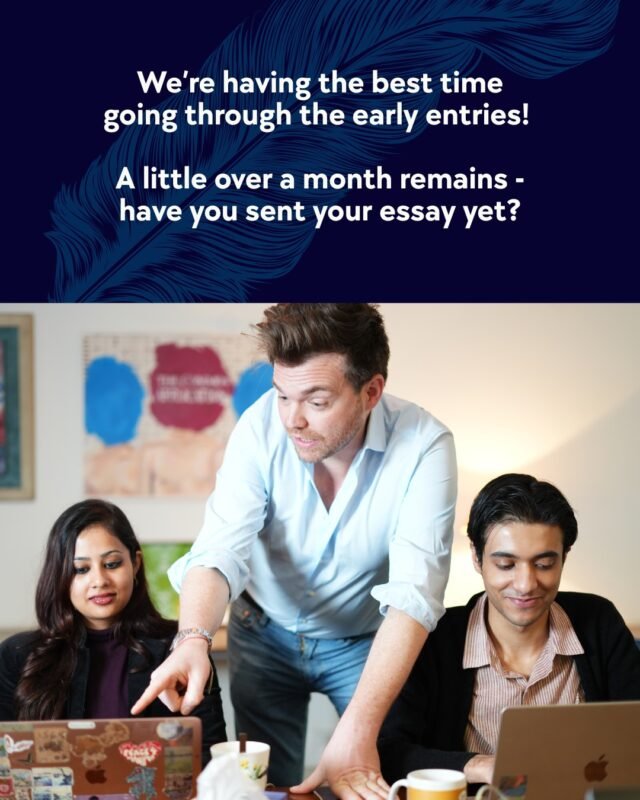 Last 4 weeks for submissions! Visit the link in our bio to submit your entry for the #FranklinEssayPrize 🎉