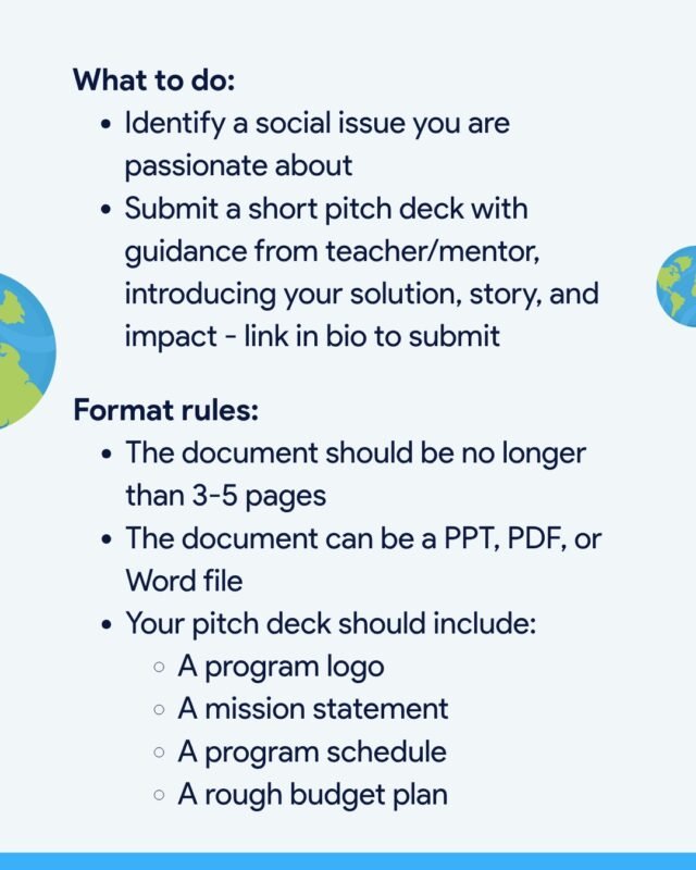 Ready to enter? Check our DriveImpact guidelines for eligibility, grade level, and how to prepare your submission.

Start building your blueprint for impact today.

Register now: https://events.essaieducation.in/drive-impact

#DriveImpact #EssaiEducation #StudentLeadership #ApplicationGuidelines #CollegeAdmissions