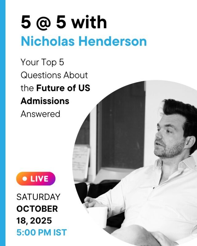 Headlines are loud. Clarity wins.

Nicholas Henderson breaks down the new H1B rules in plain English.

October 18, 5 PM. Join live. Bring questions.

#H1B2025 #USVisaUpdates #StudyAbroadIndia #IndianStudents #VisaWebinar