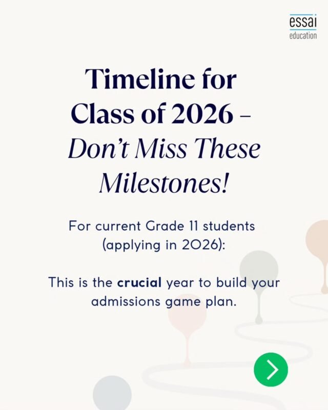Book a consultation with us for a robust college application road-map. Visit the link in our bio.

#essaieducation #ivyleague #highereducation #collegeapplication