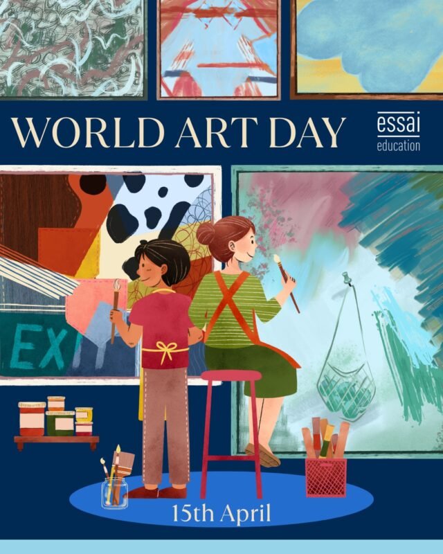 Art is another way of thinking.

It helps you express ideas, explore perspectives, and build originality.

Creativity often becomes a strong part of a well-rounded profile.

#WorldArtDay #Essai #Creativity #StudyAbroad #Admissions