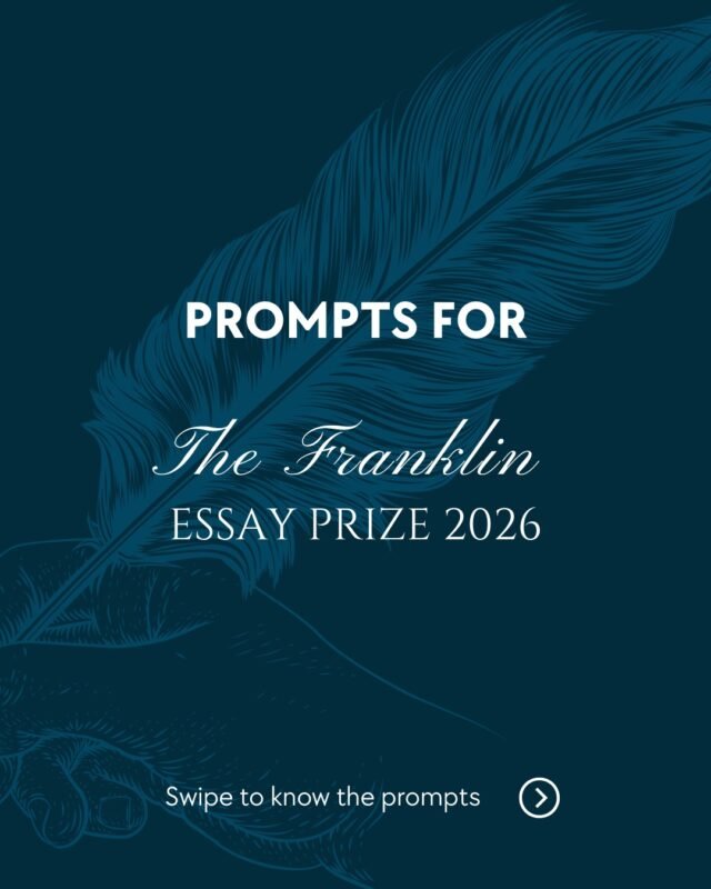 Computer Science. Social Science. Economics. Psychology. General Science.

Pick the one that makes you think the hardest and start writing.

Submissions close June 15, 2026, at 11:59 PM IST.

#FranklinEssayPrize #KnowYourPrompts