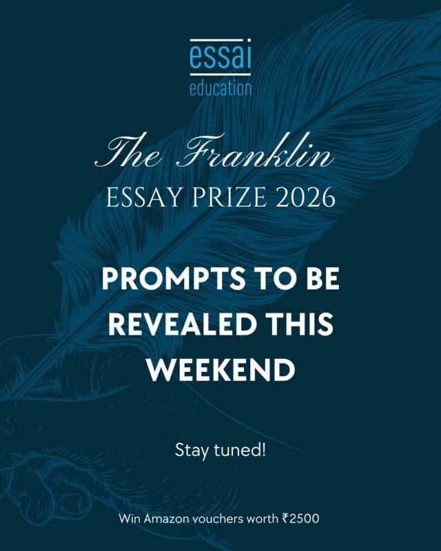 Stay tuned

We're revealing the Franklin Essay Prize 2026 prompts across 5 subjects.

Which one will you pick?

#FranklinEssayPrize
