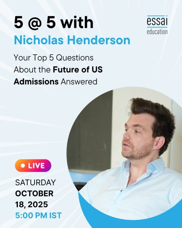 When policies shift, opportunities don’t disappear; they just move.

This session will help you understand how to adapt your plans, position yourself more effectively, and move confidently toward your US career goals under the new H-1 B framework.

Live with Nicholas Henderson, October 18, 5 PM.

#H1B2025 #USVisaUpdates #StudyAbroadIndia #IndianStudents #VisaWebinar